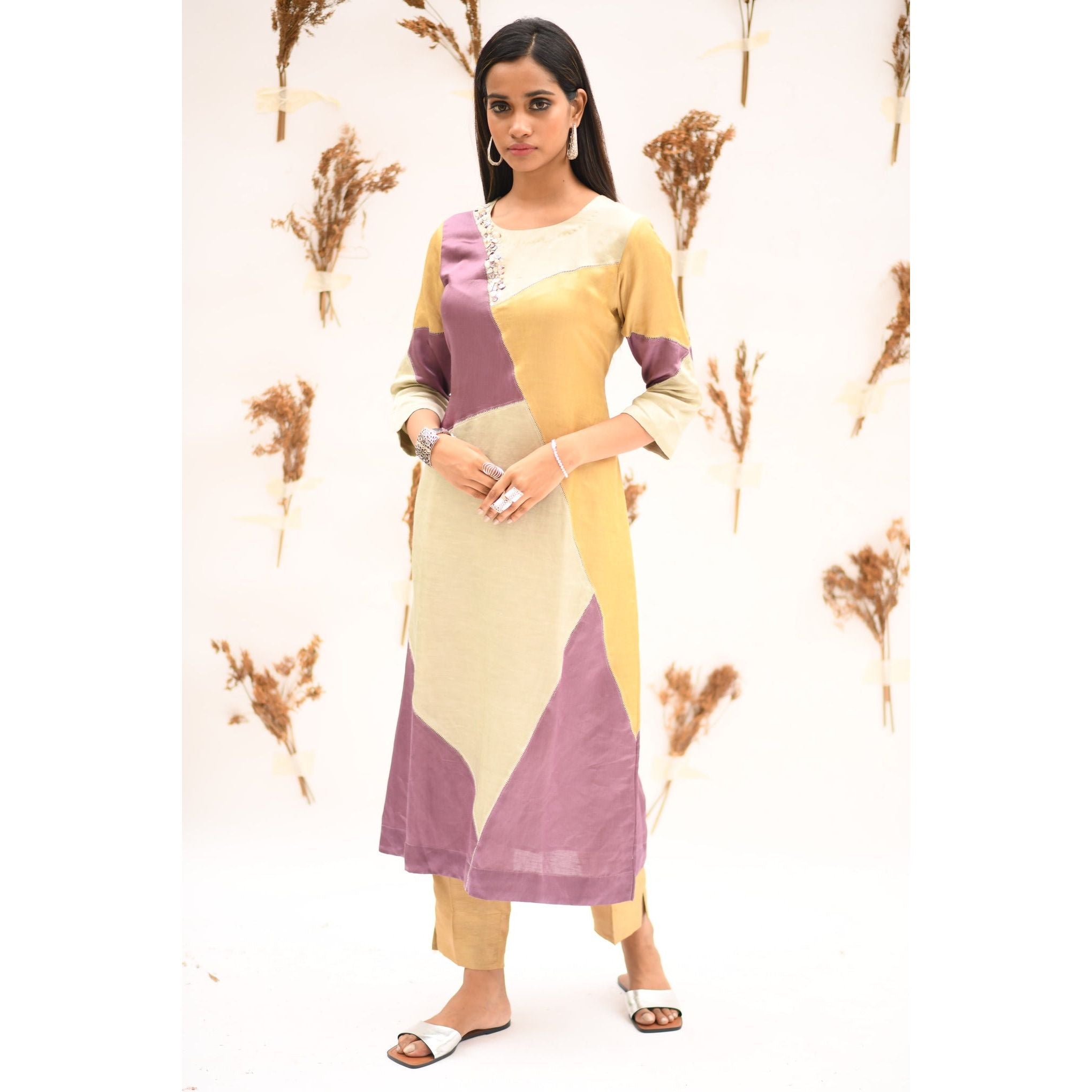 PLUM Kurta Set ( 2Pc)